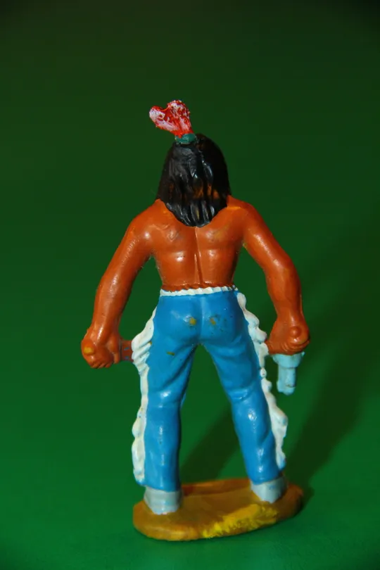 Купити індіанець ГДР № 044 ВБИВЦЯ ПАУНІ Георг Блехтшмідт КОНВЕРСІЯ рання фігурка