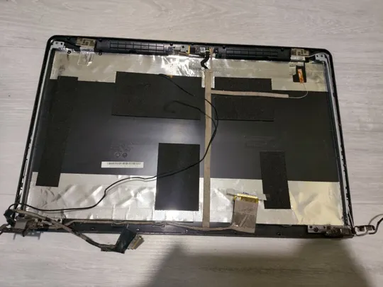 Кришка+рамка+петлі+шлейф Lenovo Thinkpad E530 E530c E535 З аукціону