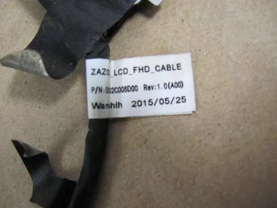 номер0245-58 шлейф 07TH8V DC02C008D00 для Dell XPS 13   9300 9343 9350 9360 P54G  оригінал Де купити