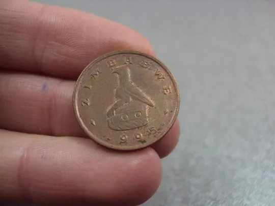 Купити монета зимбабве 1 цент 1995 №8332