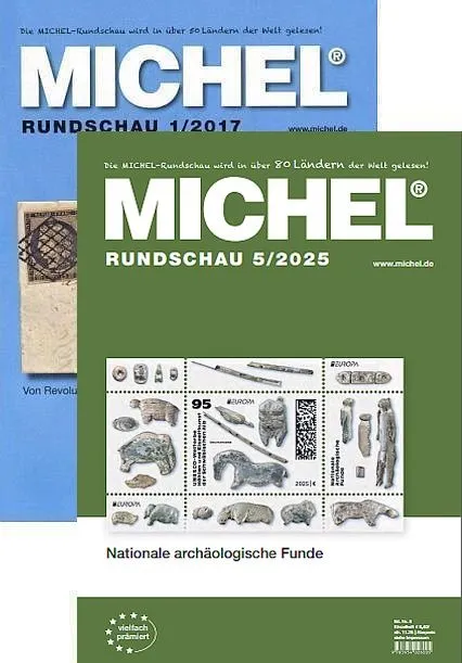 ПОЛНЫЙ набор журналов Michel-Rundschau с 2017 по № 5&quot;2025 гг - *.pdf Ціна