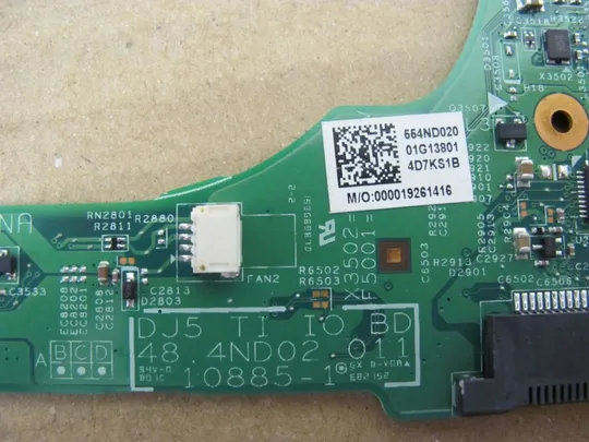 номер0032-29 Плата Audio, LAN, USB, VGA 48.4ND02.011 для Dell VOSTRO V131 V130 оригінал Продаж