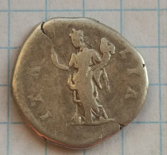 Серебряная монета Италия Древний Рим император Адриан денарий vh274 Продаж