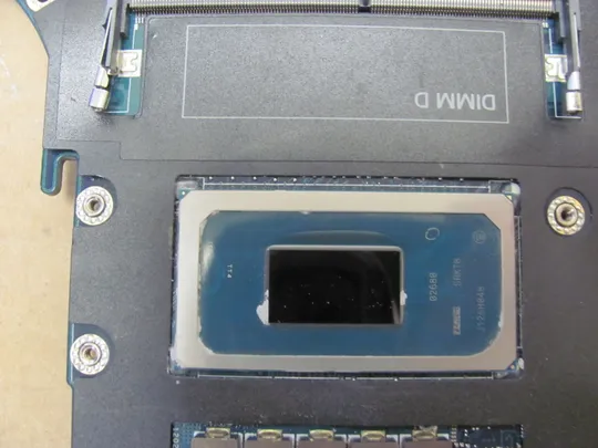 номер1002-21 материнська плата Mainboard Материнка Основна плата Системна плата Плата системи Laptop motherboard мамка ноутбучна плата GDB70 LA-K631P SRKT8 Intel Xeon W-11855M  для Dell Precision 7760 M7760 оригінал З аукціону