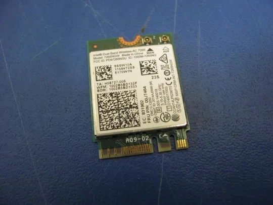 №15-3 WI-FI адаптер 7265NGW 8260NGW  для LENOVO THINKPAD X250 X240 X270  оригінал Ціна