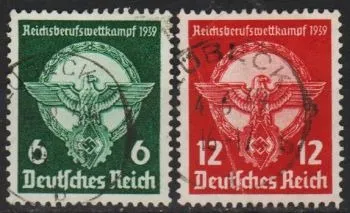 фото, 1939 - Рейх - Професійний конкурс Mi.689-90 _10,0 € _гаш