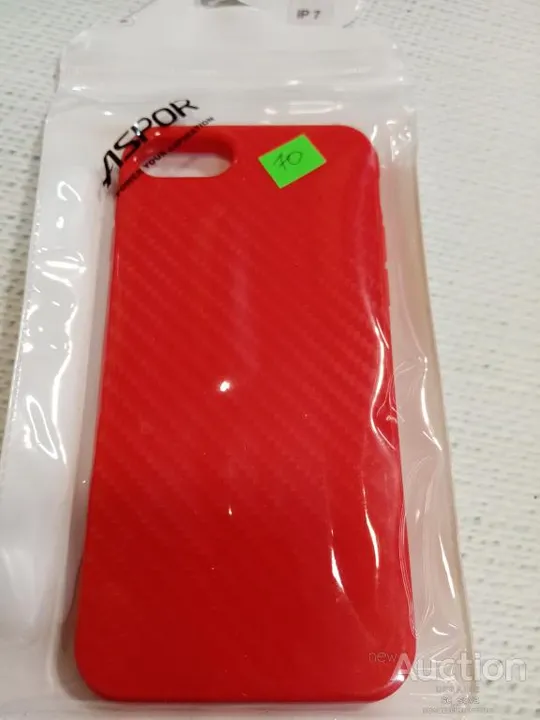 Чехол бампер Iphone 7 силикон красный Ціна