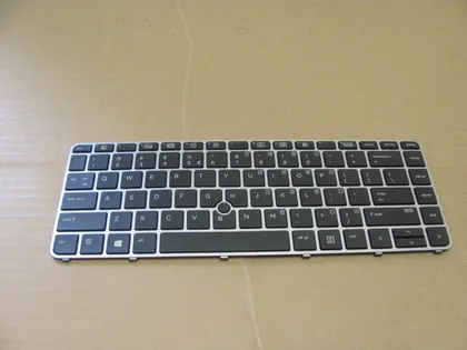 фото, номер1007-4 клавіатура keyboard 819877-B31 836308-B31 6037B0113202  для HP Elitebook 745 840 845 G3 G4 оригінал