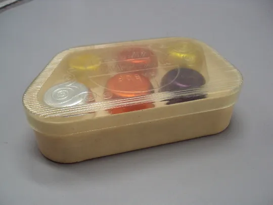 Туристический набор стаканчиков Турист ссср лот 6 шт в футляре высота 3,6 см №16039 Де купити