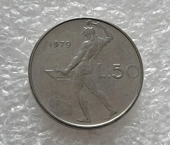 (4354) 50 лір 1979 Італія (50 лир 1979 Италия) Ціна