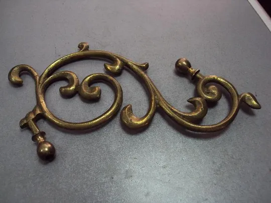 Деталь фрагмент запчасть от люстры лампы бронза длина 28 см №11589 З аукціону