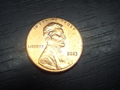 фото, 1 цент 2023 США