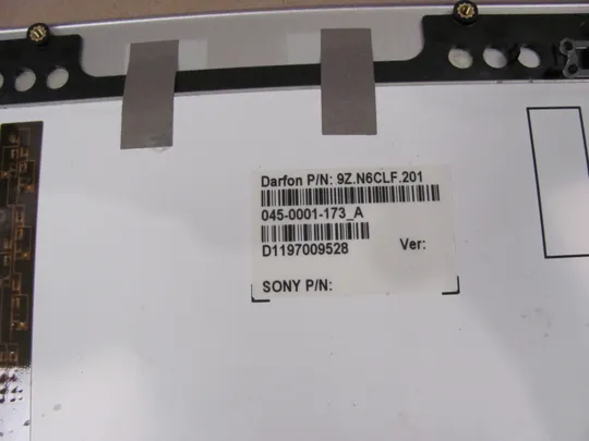 641-4 Кришка панель палмрест 012-1DET-9721-B тачпад клавіатура робоча для Sony Vaio VPCSE PCG-41414M оригінал Торговий майданчик