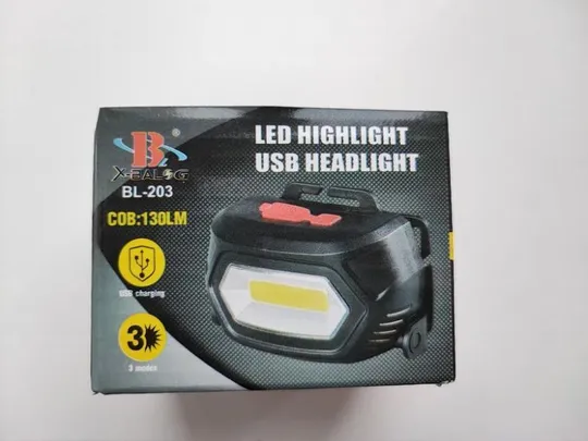 Налобний ліхтарик акумуляторний bl-203 Ціна