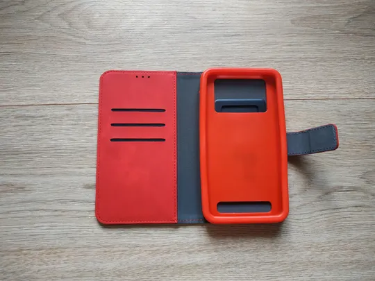 Чехол книжка універсальний SILK TOUCH 6 - 6.5" [2E-UNI-6-6.5-HDST-CRD] чохол + скло в подарунок! Продаж