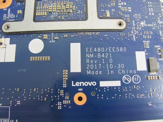 48-4 материнська плата РОБОЧА EE480\EE580 NM-B421 02DC201 SR3W0 i3-8130U для Lenovo Thinkpad E580 E585 E580C оригінал З аукціону