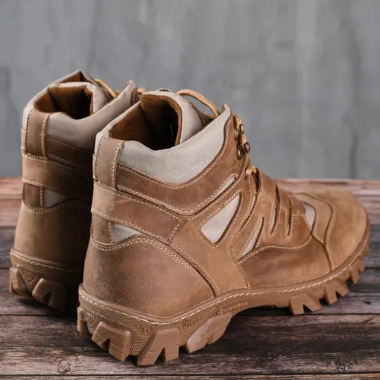 Ботинки военные тактические ВСУ (ЗСУ) 7526 41 р 26,5 см коричневые Де купити