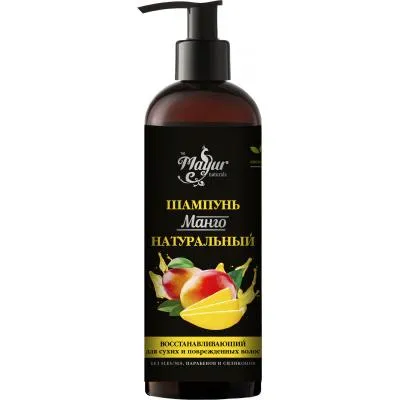 Шампунь Mayur Манго для сухих и поврежденных волос 500 мл (4820230950694) Ціна