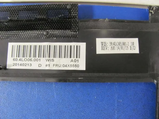 №57-1 Кришка панель палмрест та тачпад 60.4LO06.001 для LENOVO THINKPAD T540P оригінал Де купити