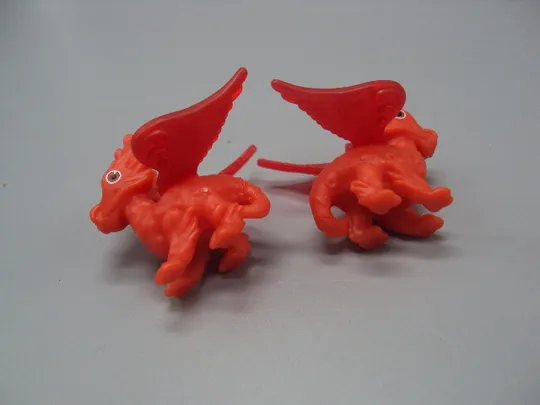 Фигурка киндер сюрприз VQ106 Ferrero дракон дракончик лот 2 шт №18616л Недорого