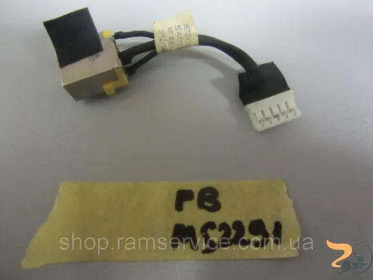 Роз&#039;єм живлення Acer 7551, 7741, Emachines G640, 50.4hv03.001, 50.4hv03.021, б/в Ціна