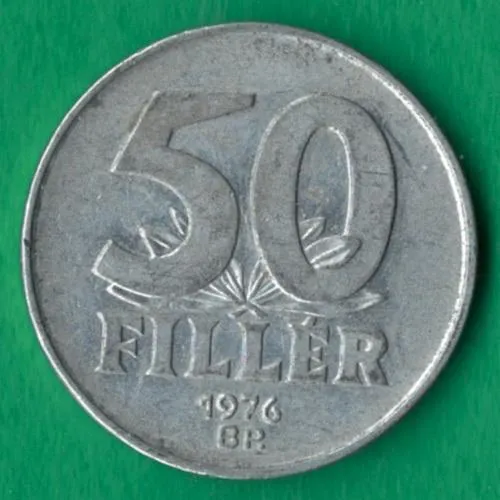 50 філлерів 1976 року Угорщина [М] Ціна