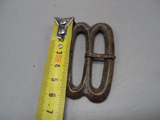 Пряжка бронза археология размер 6 х 3,3 см №14252 Продаж