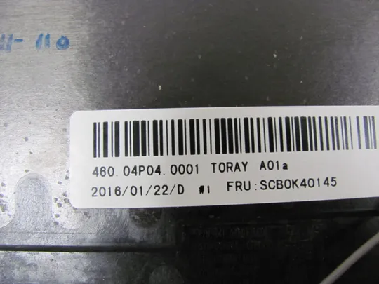 599-1 кришка матриці 460.04P04.0001 SCB0K40145  для Lenovo ThinkPad X1 Yoga  Gen 1 оригінал Недорого