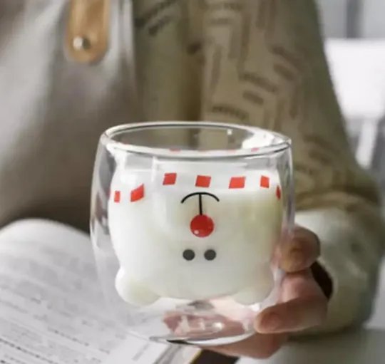 Стакан с двойным дном Olens Медвежонок DG2455CT 250 мл З аукціону