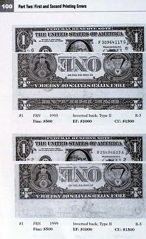 Ошибки на банкнотах США - *.pdf Де купити