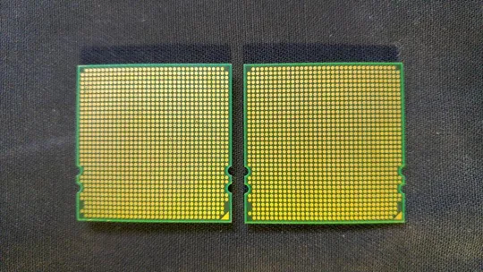 Купити Два 4х ядерных процессора AMD Opteron 8380 2,5GHz OS8380WAL4DGI Socket F 1207 75W Вживан