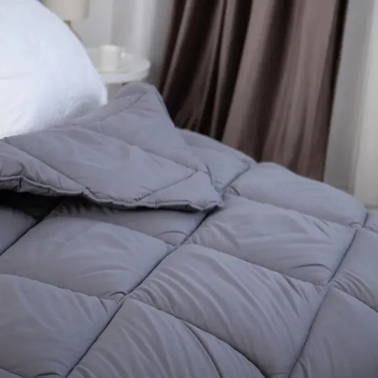 Одеяло полуторное ТЕП Alaska 1-00150-28260 150х205 см серое Ціна