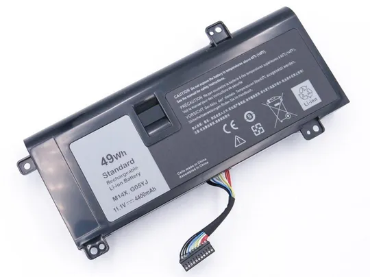 Батарея G05YJ для ноутбука DELL Alienware 14 M14x R3 R4, 14D-1528 (8X70T, Y3PN0) (11.1V 4400mAh 49W Ціна