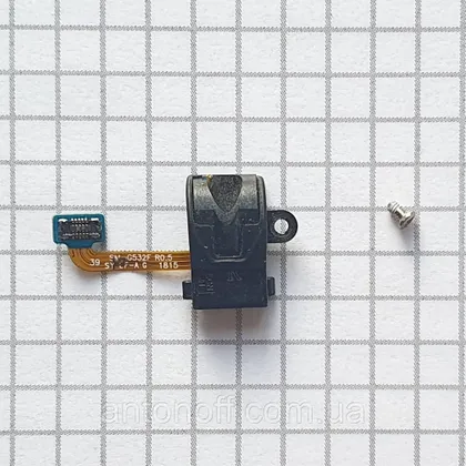 фото, Роз'єм навушників Samsung G532F Galaxy J2 Prime оригінал з розборки