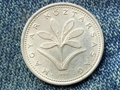 фото, Венгрия, 2 форинта (1993 г.) Флора. Растения. Цветок.