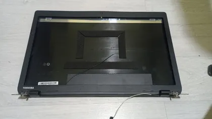 фото, Кришка+рамка+петлі Toshiba C75 L75 в зборі