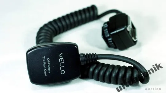 Купити шнур удлинитель для выносной вспышки CANON AF VElLLO Off-Camera TTL-flash cord