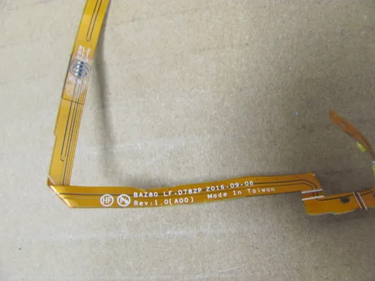 753-51 шлейф для плати LED BAZ80 LF-D782P   для Dell XPS 13 9365 x360 9370  оригінал Де купити