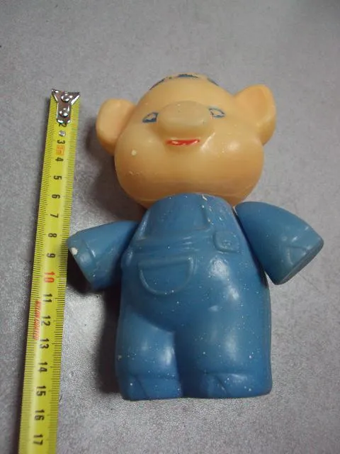 Игрушка детская свинка поросенок пластик ссср №10304 Інтернет-аукціон