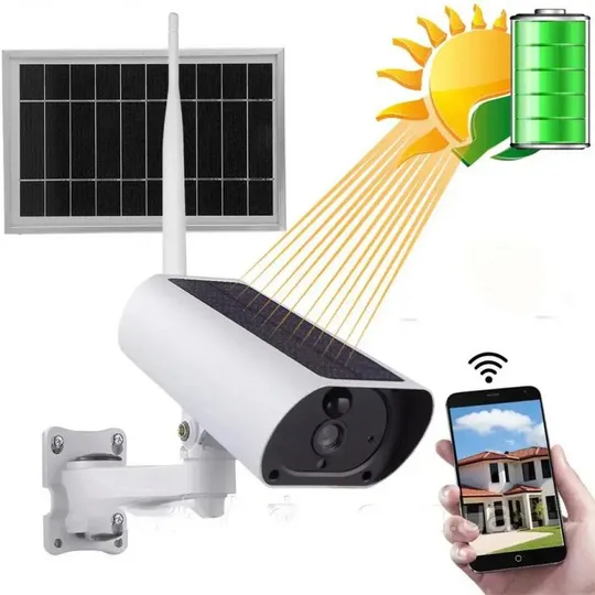 Камера видеонаблюдения с солнечной панелью работающая через WI-FI Y9 i-Cam+ APP 2mp Ціна