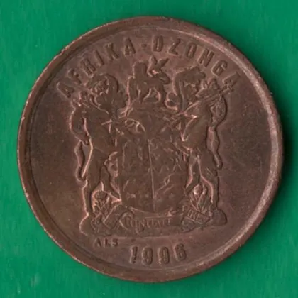 фото, 5 центів 1996 року ПАР [КВ]