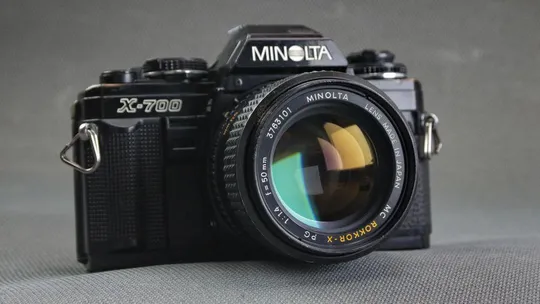 объектив Minolta MD Rokkor-X PG 50mm/1.4 MC Ф55мм на полный кадр (24x36mm) Продаж