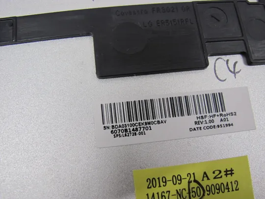 791-5 Кришка дно піддон корпуса 6070B1487701 L62728-001 для  HP Elitebook 745 840 G5 G6 оригінал На торгах