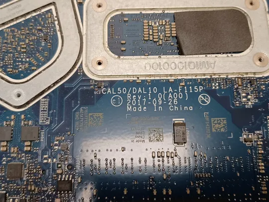 номер1065-29 материнська плата CAL50\DAL10 LA-F115P  I5-8250U SR3LB для  DELL Latitude 3590 Mainboard Материнка Основна плата Системна плата Плата системи Laptop motherboard мамка ноутбучна плата  оригінал Характеристики