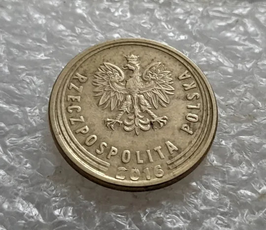 (6870) 2 грош Польщі 2016 (2 гроша Польща, Польша, Polska) З аукціону