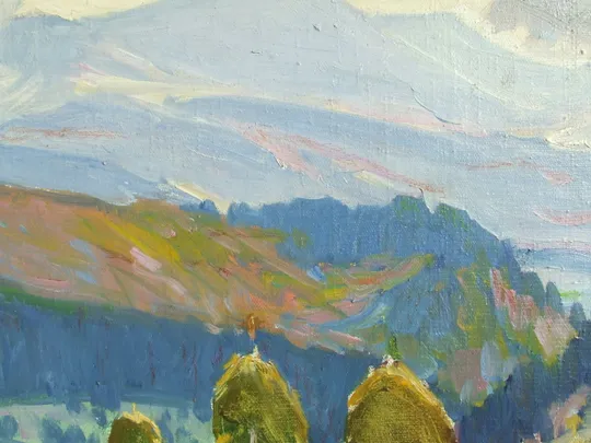 Нар.худ.Урср. Шолтес З. 1909-1990 рр. роз. 40х70 см. п.о. 1960 рр. закарпатська школа Ужгород . З аукціону