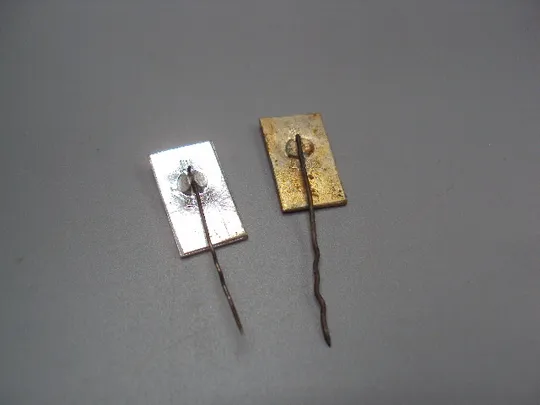 Знак Ленин 1870-1970 гг. 100 лет юбилей портрет профиль ссср фрачник игла лот 2 шт №17542 Де купити