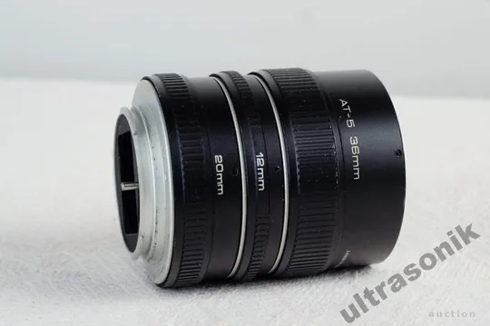 Vivitar AT-6 набор макро колец 12мм. 20мм. 36мм. Minolta MD Інтернет-аукціон