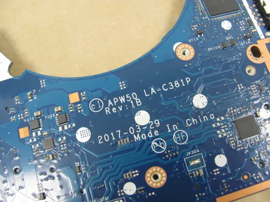 725-5  материнська плата APW50 LA-C381P  848219-001 SR2FQ  i7-6700HQ для  HP Zbook 15 G4 оригінал Торговий майданчик
