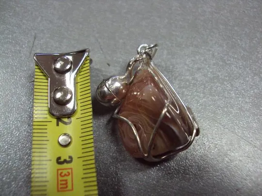 Купити Подвеска кулон агат желудь с листочками авторская работа серебро 925 проба Украина 12,03 г №11899